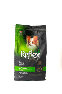 Reflex Plus Adult Mini and Small Breed Dry Dog Food, 3kg