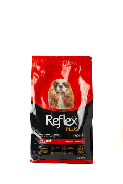 Reflex Plus Adult Mini and Small Breed Dry Dog Food, 3kg