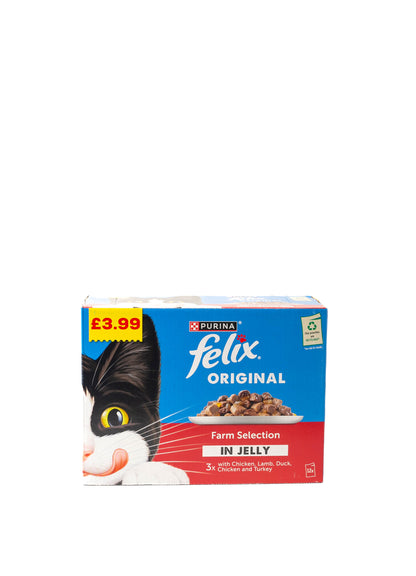 Purina Felix Adult cat wet food in Jelly