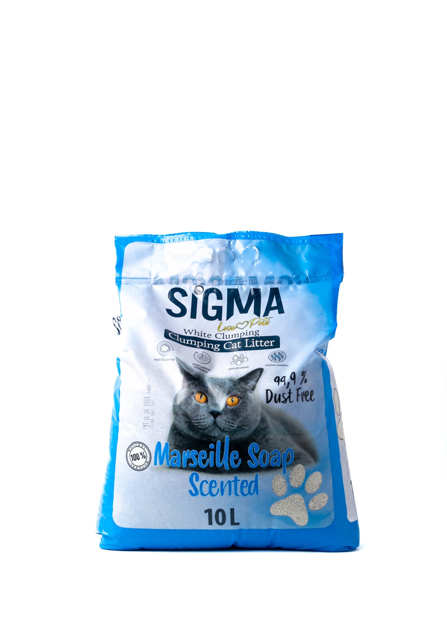 Sigma Scented Clumping Cat Litter 10L