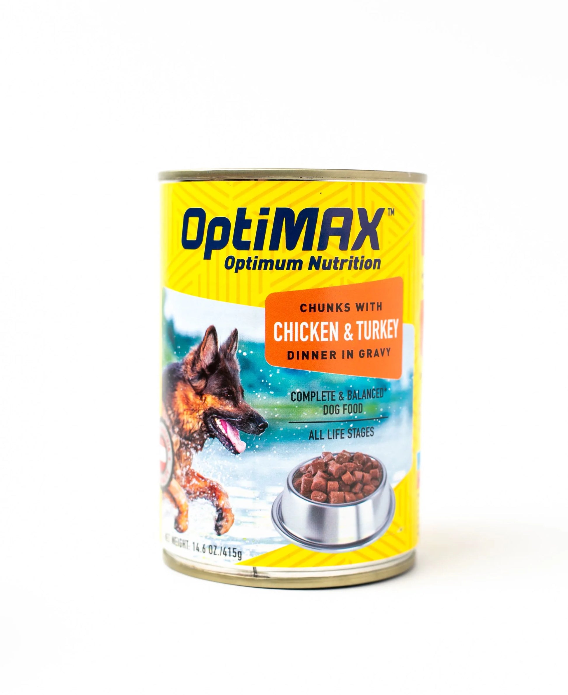 OptiMAX Chicken & Turkey Chunks in Gravy 400g