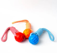 Single Long Rope Rubber Ball