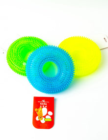 Spiky Donut Dog Toy
