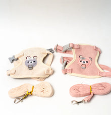 Undershirt Style Pet Leash Adjustable Cat & Dog Harness