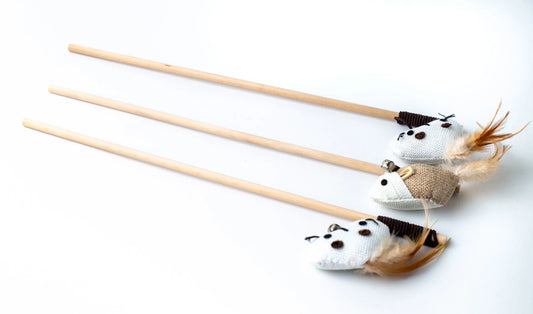 Wood Cat Teaser Medium