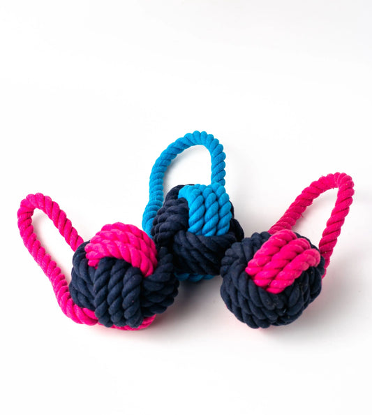 Woven Rope Long Ball Toy Large