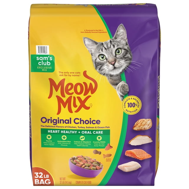 Meow Mix Original Choice 32lb product detail