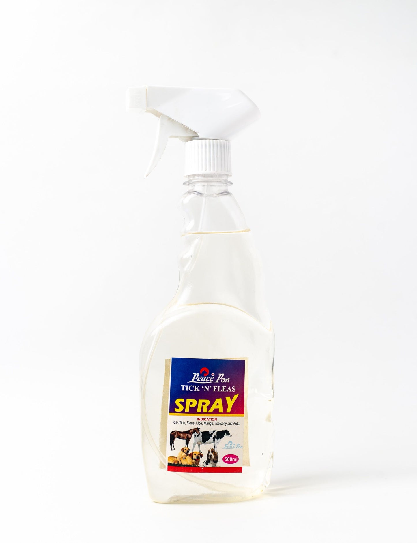 Peace Pon Tick 'N Fleas Spray (500ml)