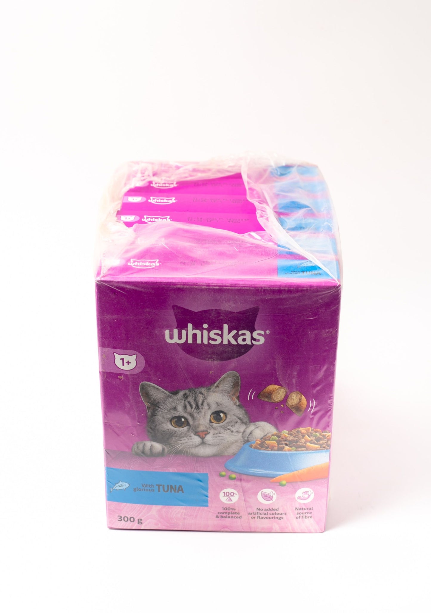 Whiskas 1+ Tuna Adult Dry Cat Food (Pack of 6 x 300g)