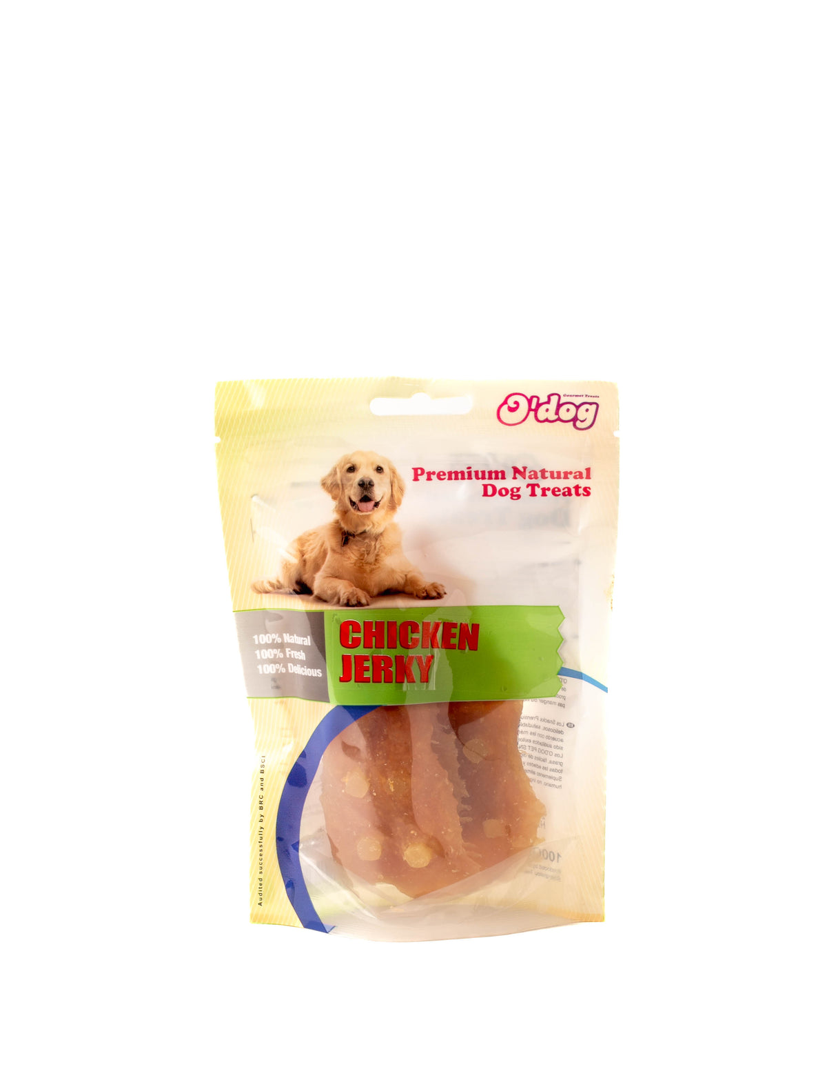 O'dog Chicken Jerky dog treats 100g
