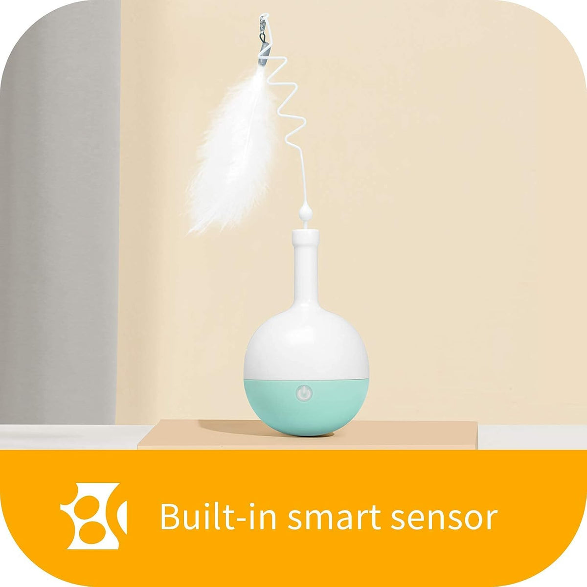 Pakeway mint tumbler toy with built in smart sensor