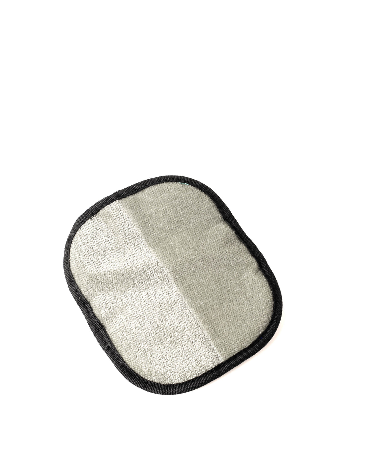 Pet hair remover mitt fabric side