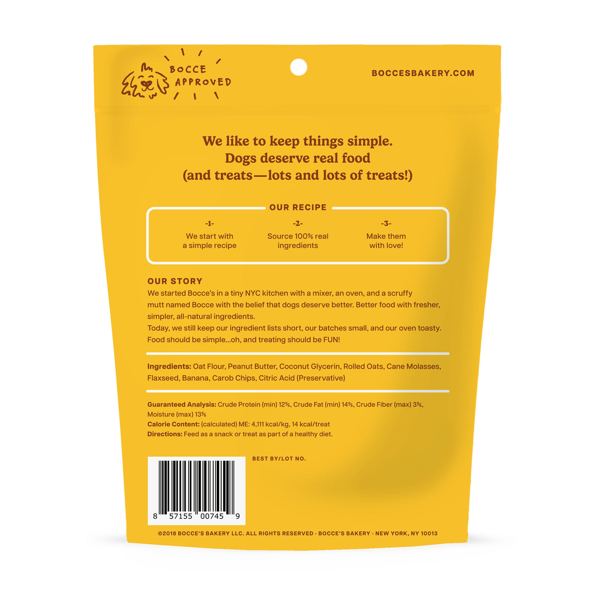 Bocce's PB and Banana soft chewy treats additional Pet Palette photo