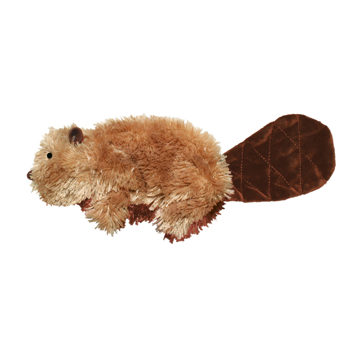 KONG Dr Noyz Beaver Plush Dog Toy Small